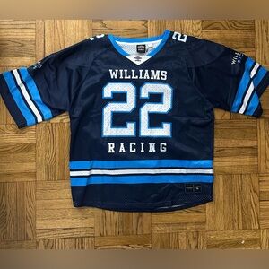 Williams Racing F1 Limited Edition Football Jersey - Large, NWOT